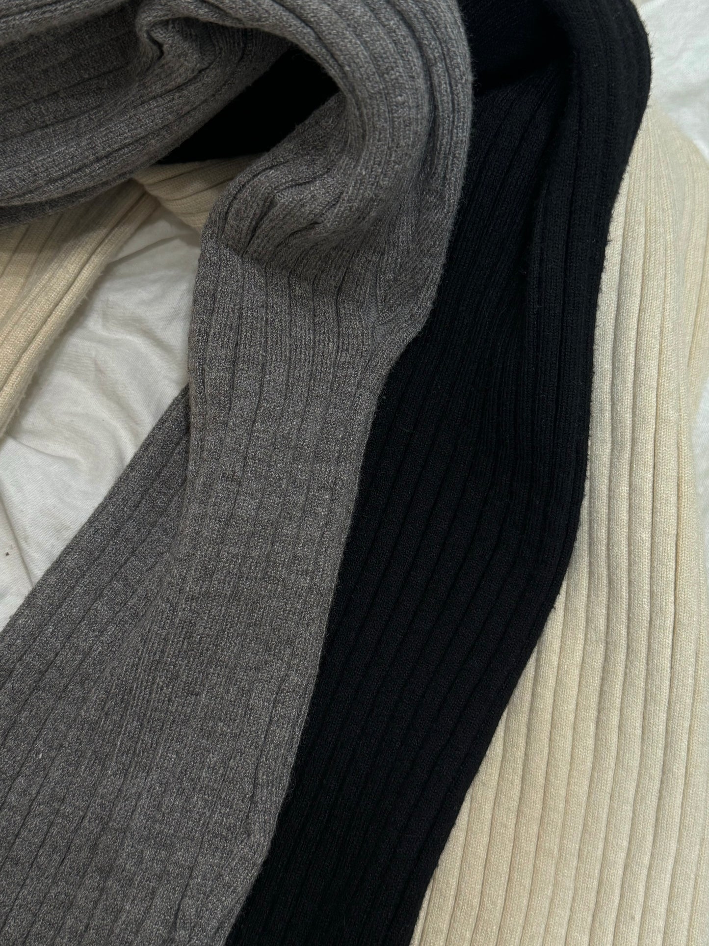 Relax rib pants