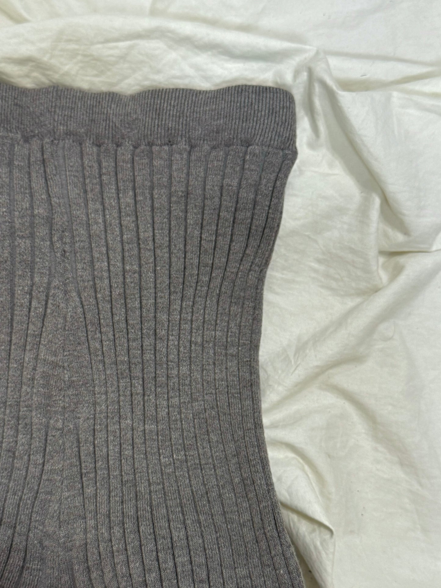 Relax rib pants
