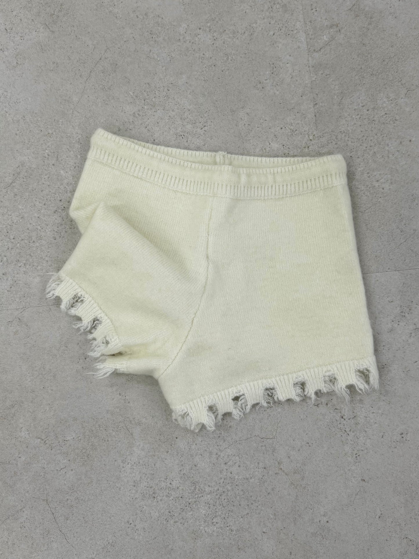 Boro knit pants
