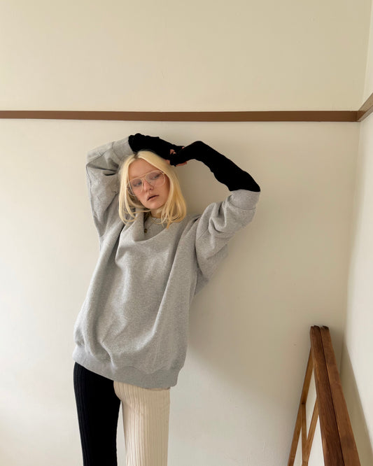 Oversized boro sweat