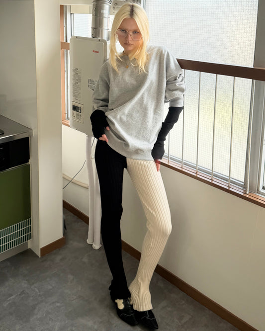 Oversized boro sweat