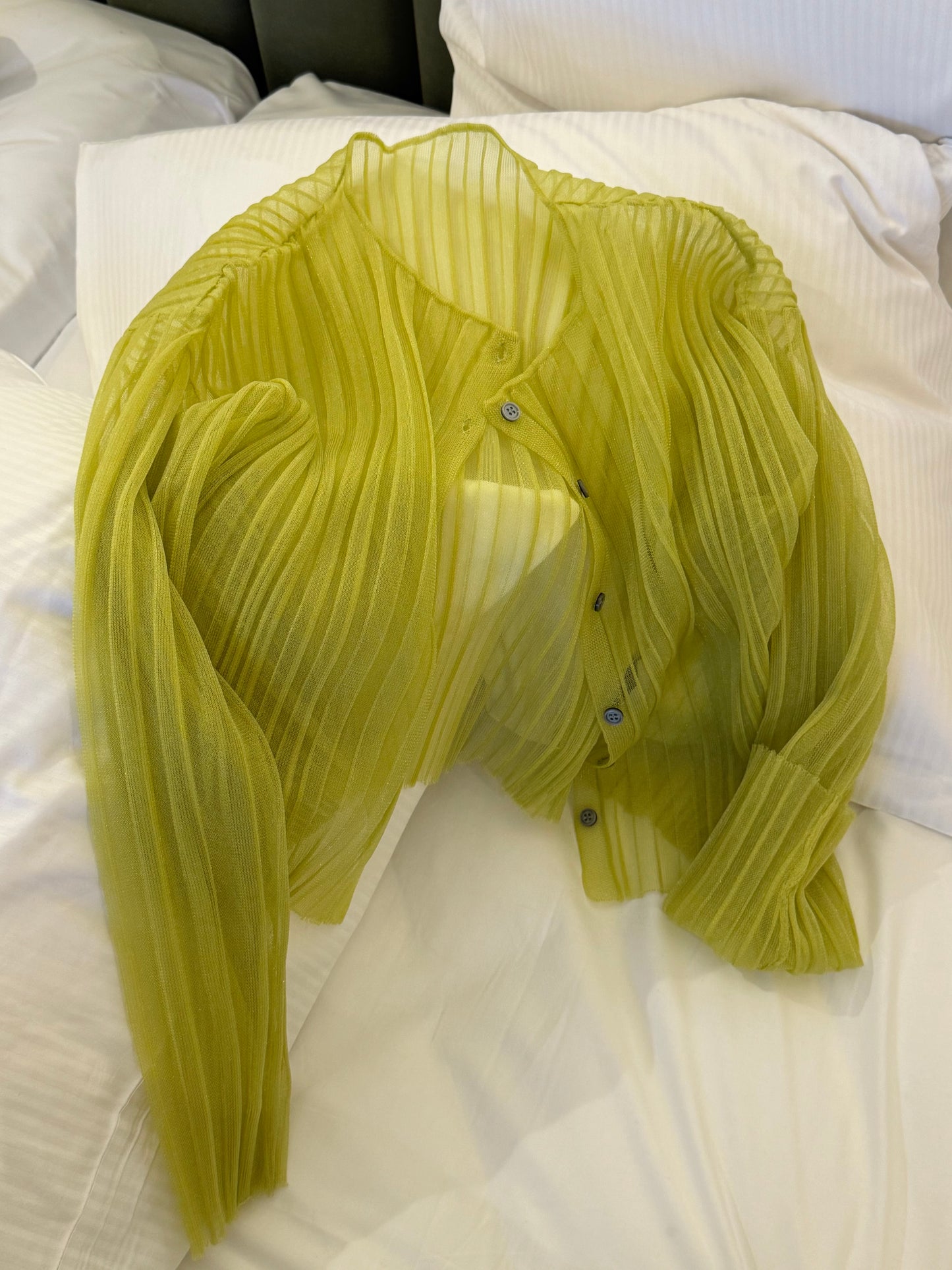 Nu see-through cardigan