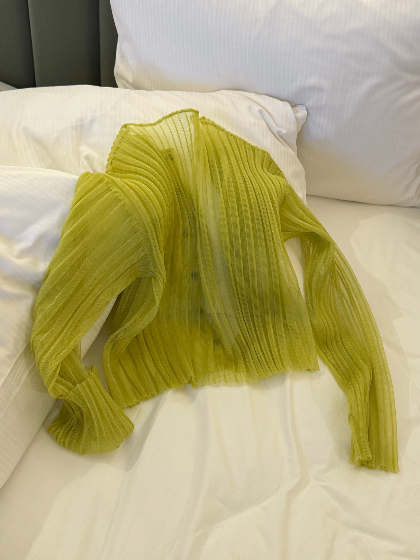Nu see-through cardigan