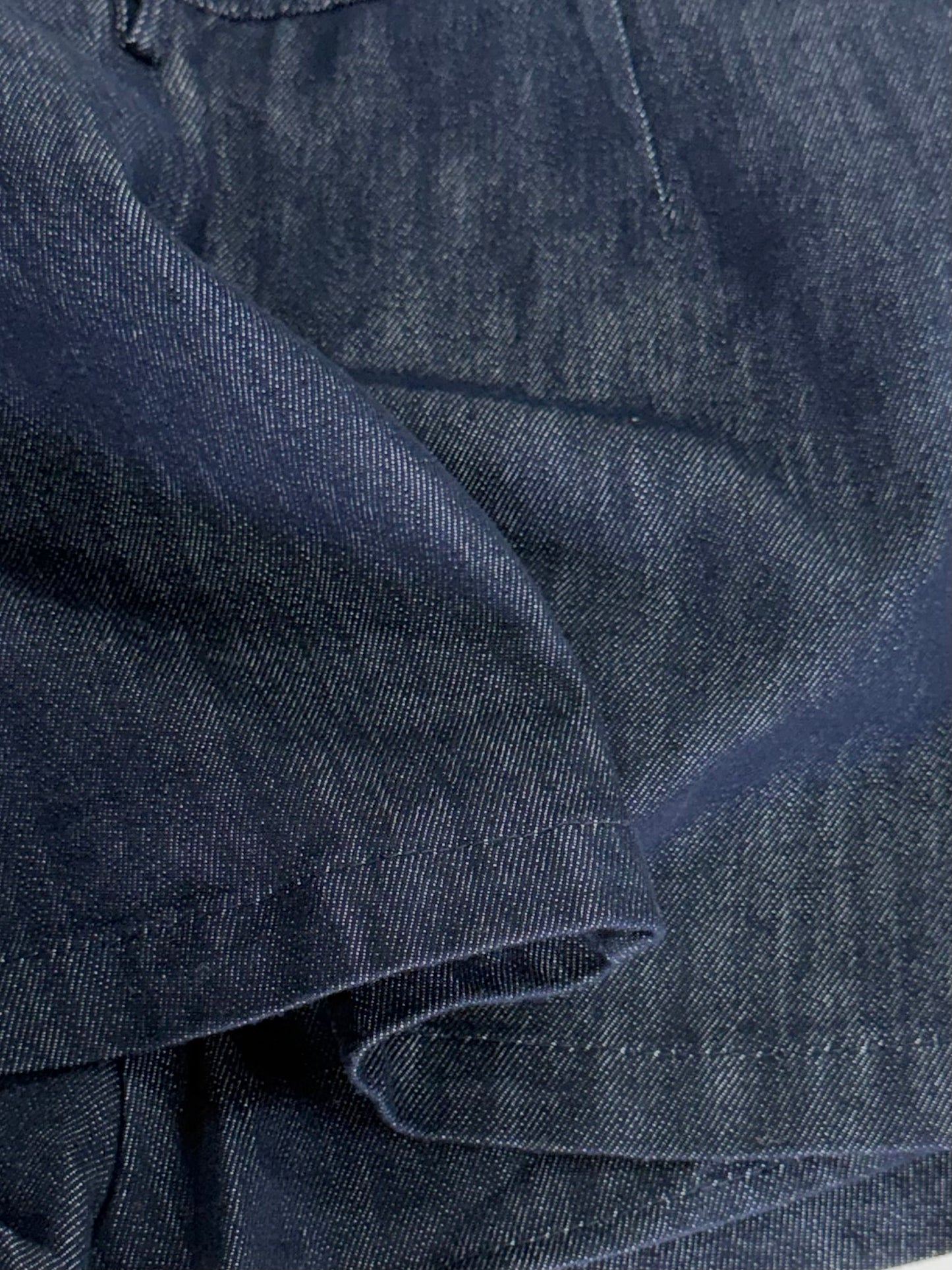 Mini denim scort