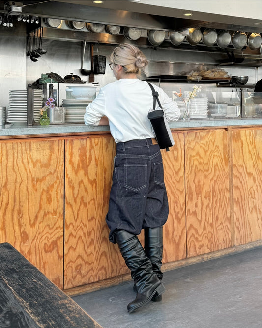 Loose long boots