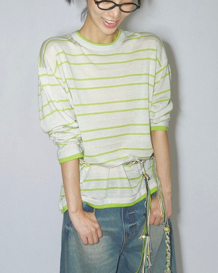 Soft knit long tee
