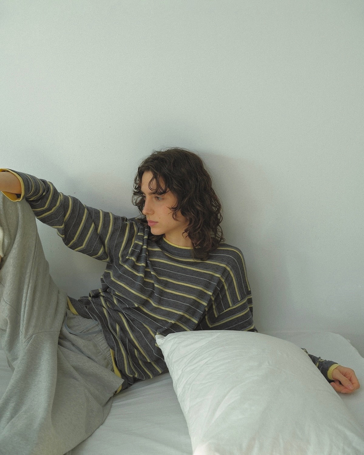 Soft knit long tee