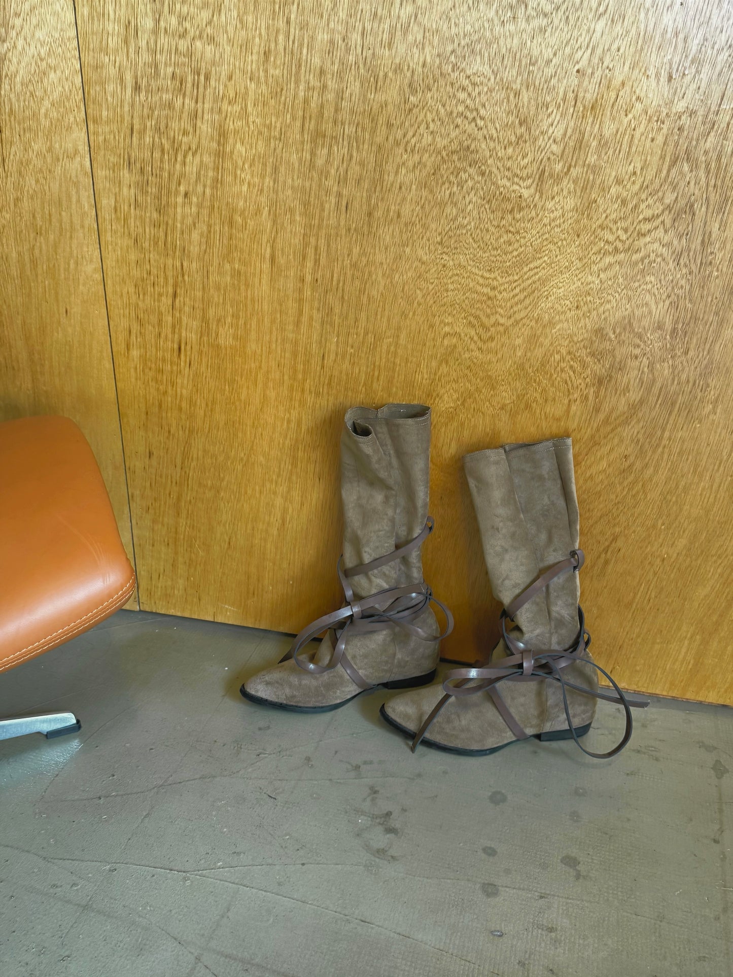 Matcha soldier boots