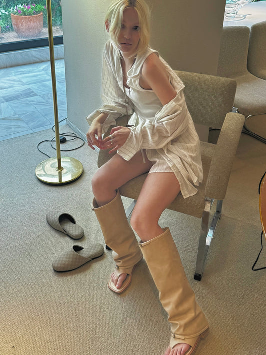 Sandal long boots