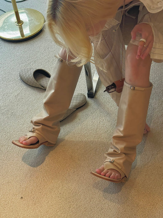 Sandal long boots