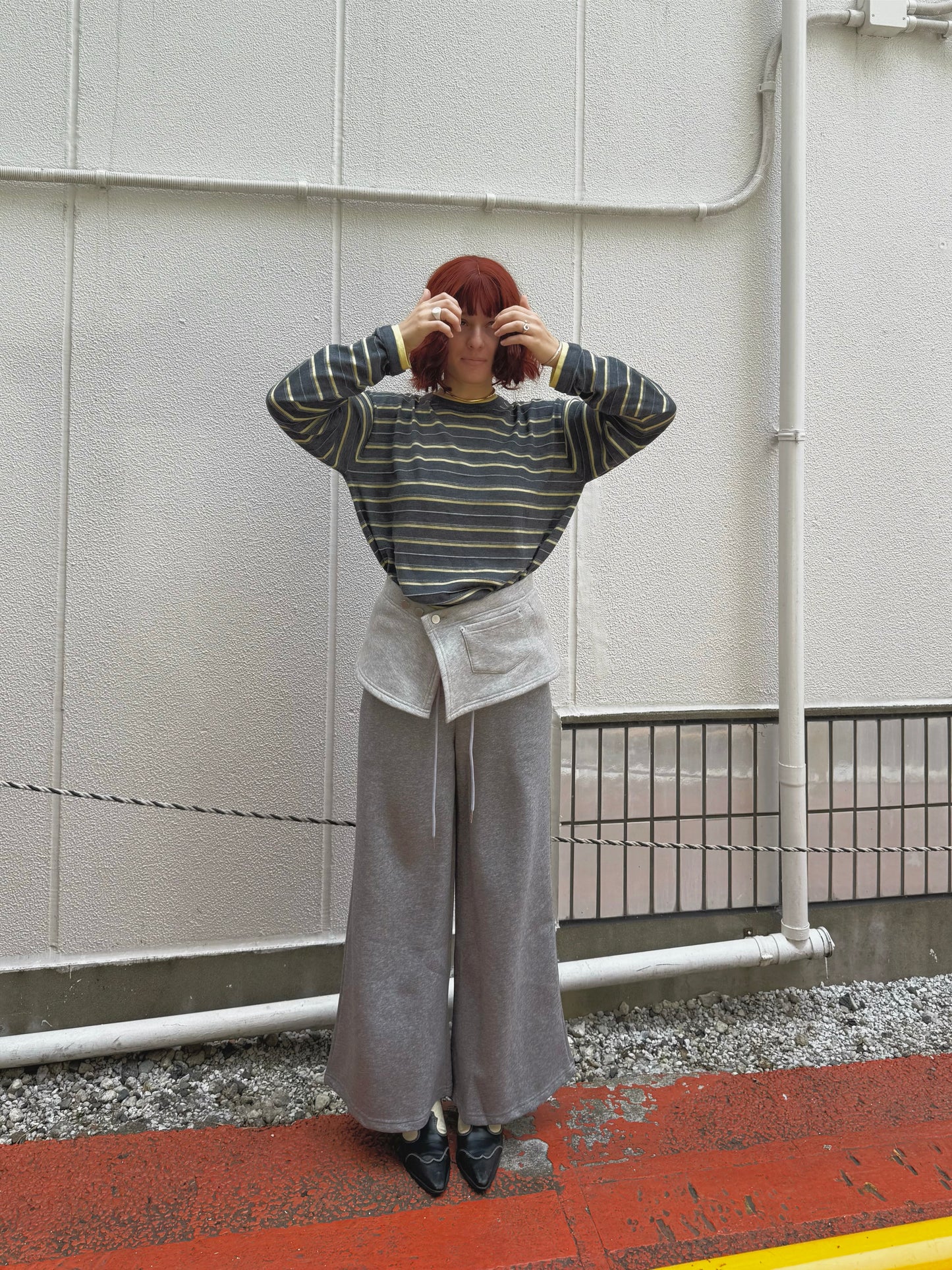 Soft knit long tee