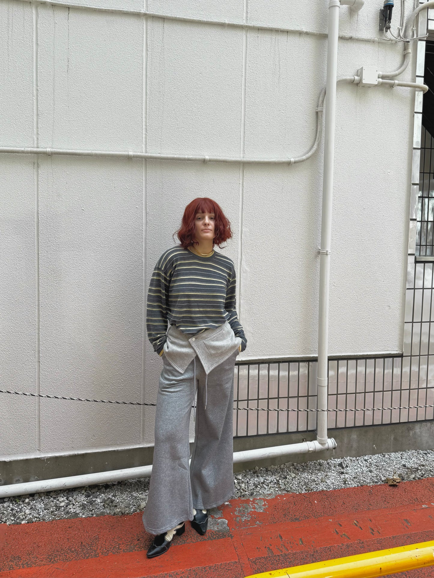 Soft knit long tee
