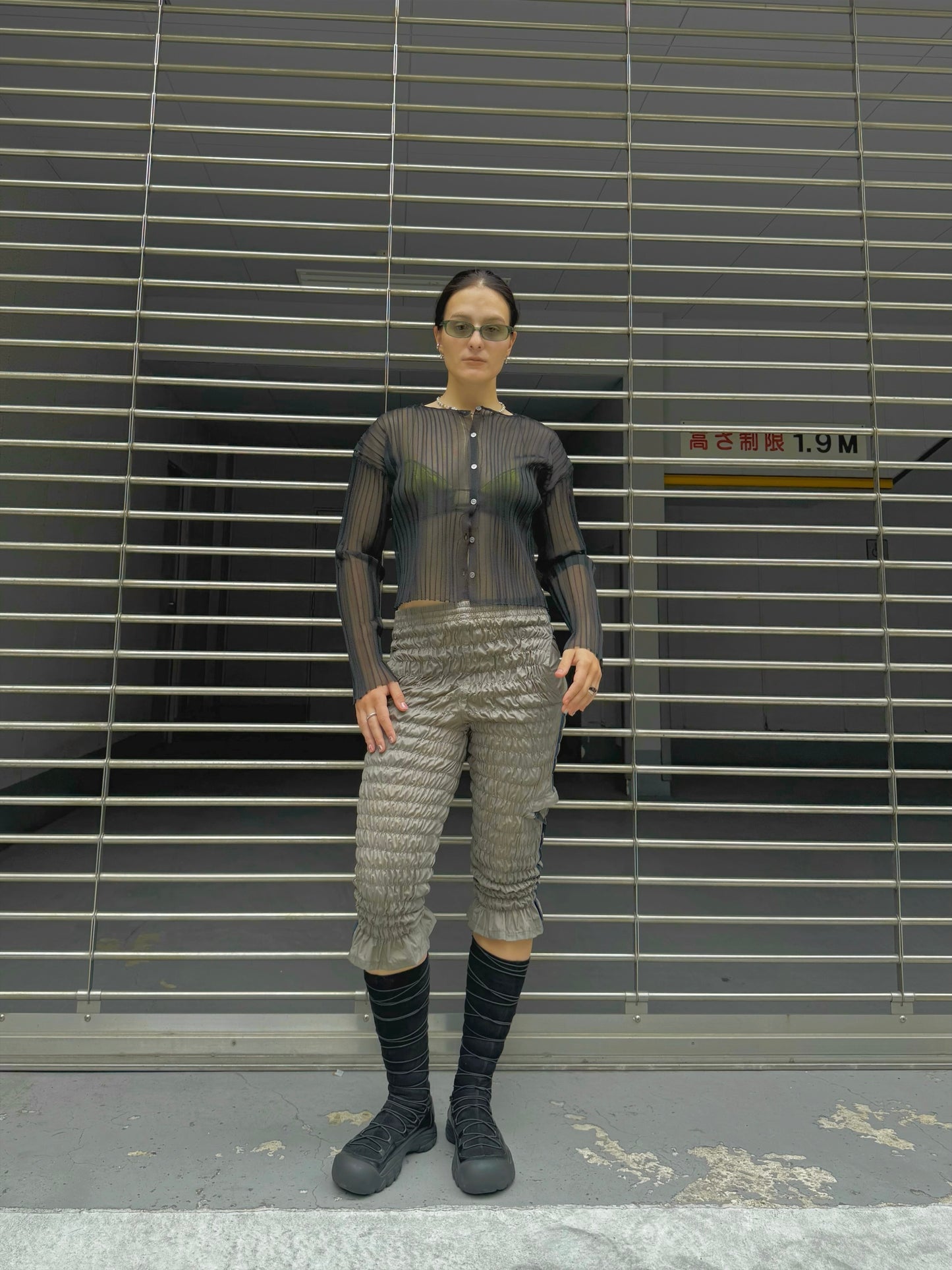 Nu see-through cardigan