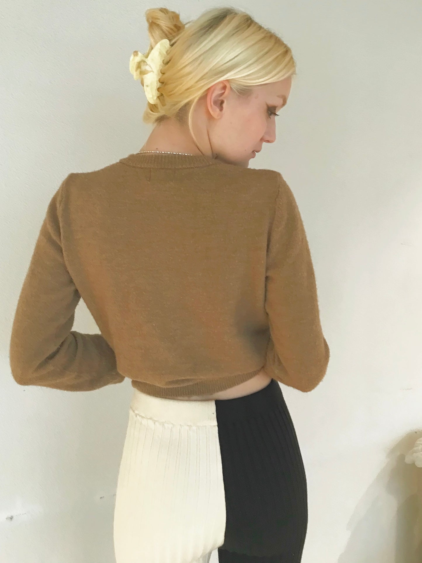 Relax rib pants