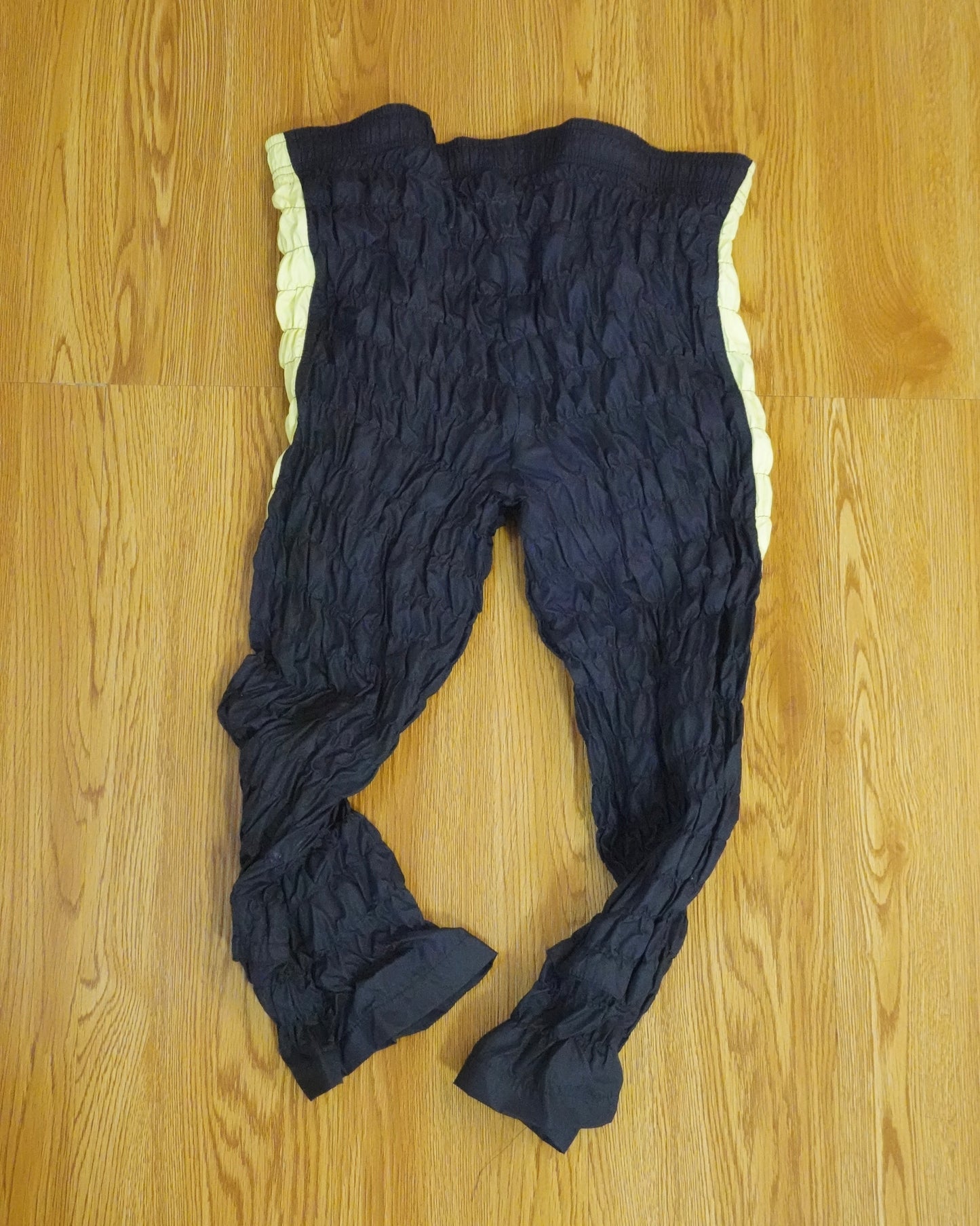 Gather jersey pants neon