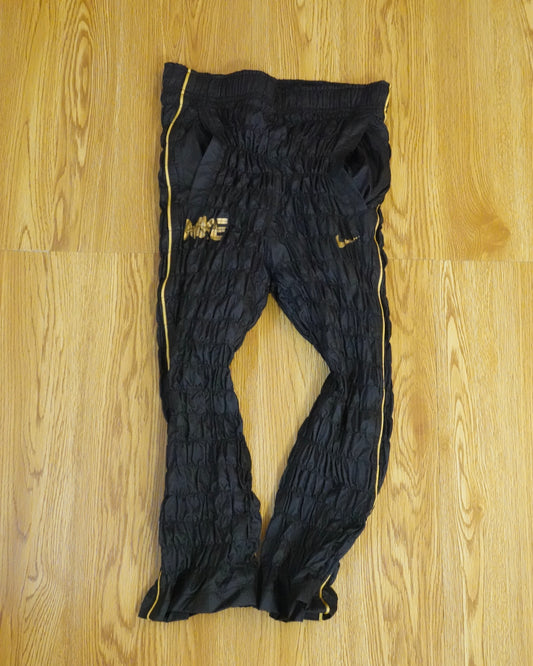 Gather jersey pants kuro a