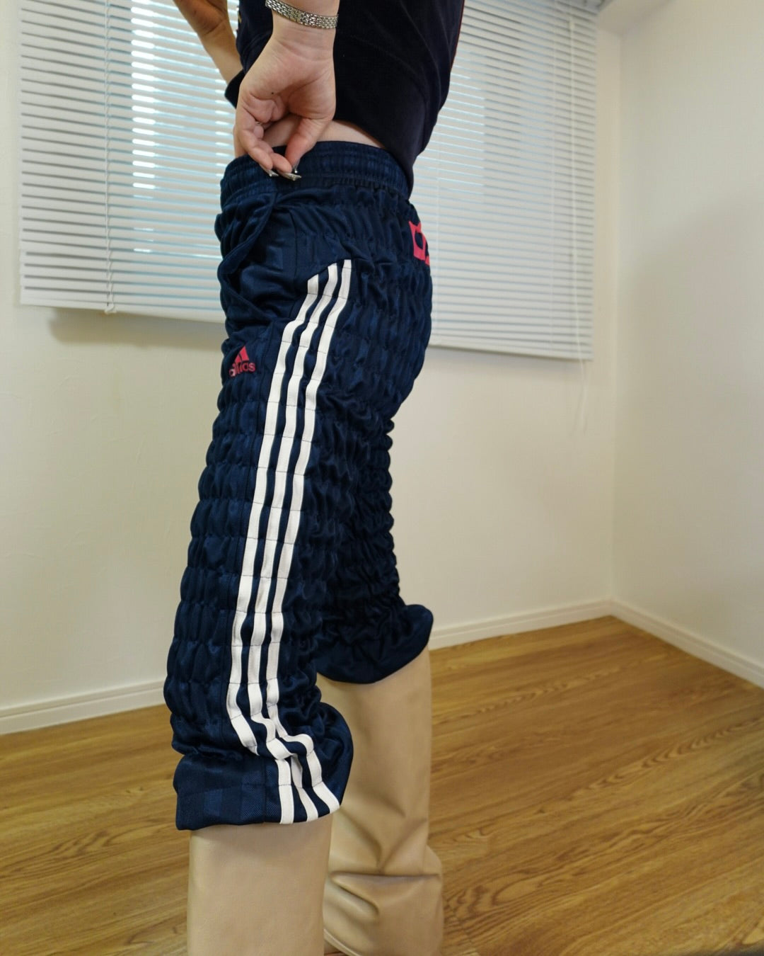 Gather jersey pants ao