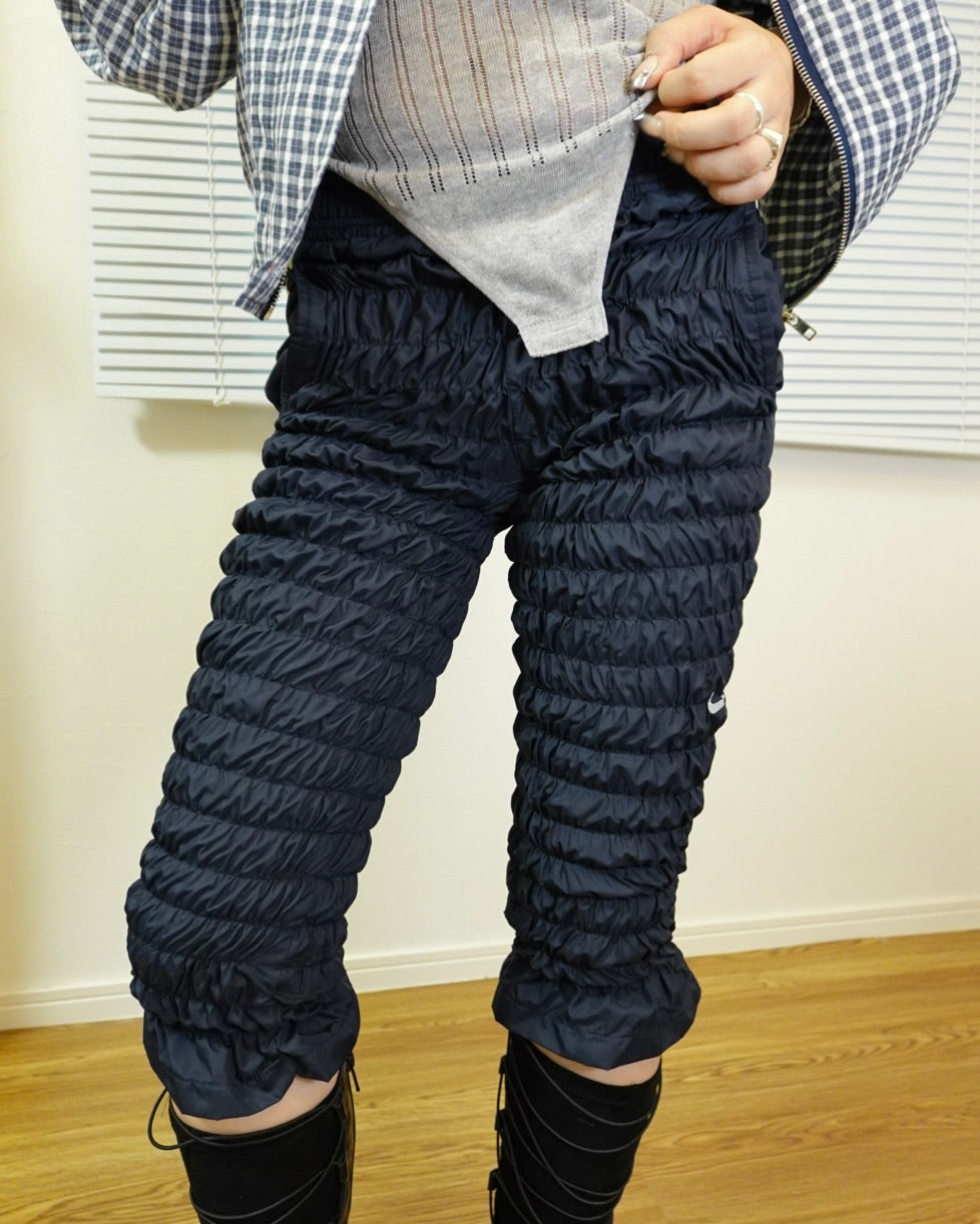 Gather jersey pants neon