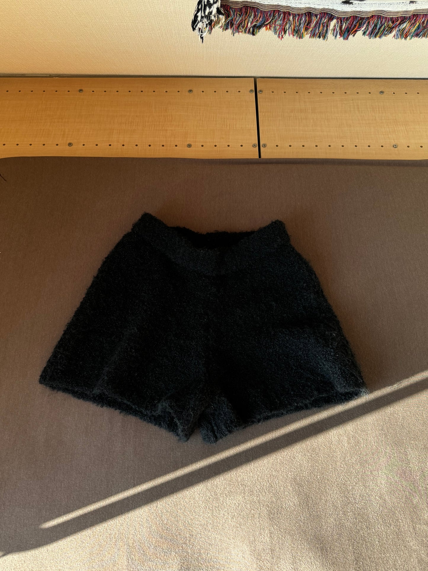 Poodle knit pants