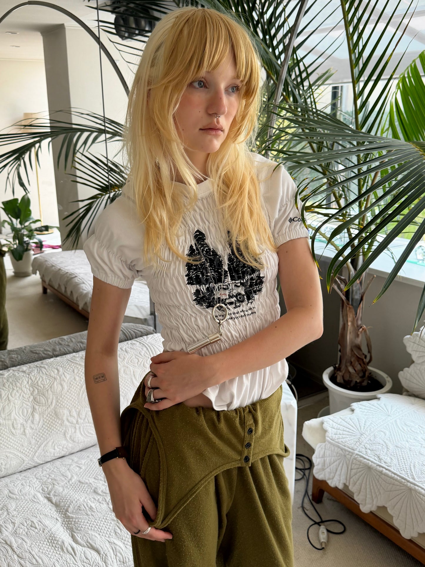Tank docking sweat pants