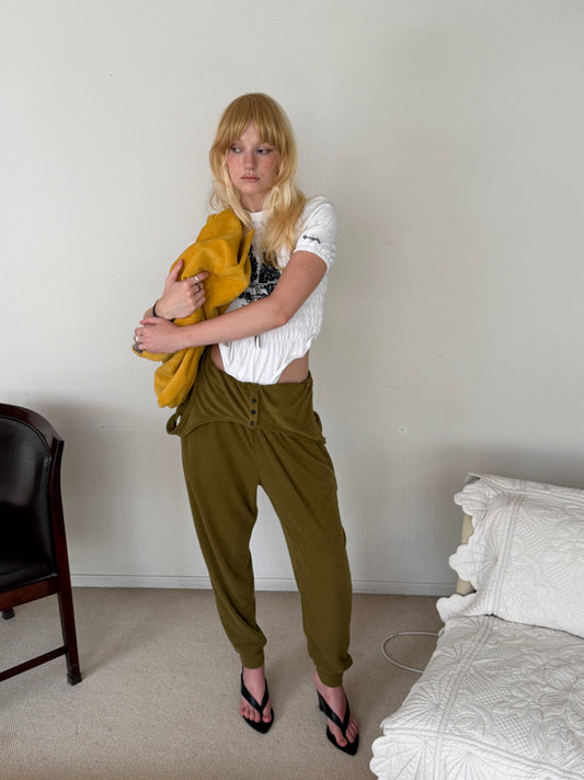 Tank docking sweat pants