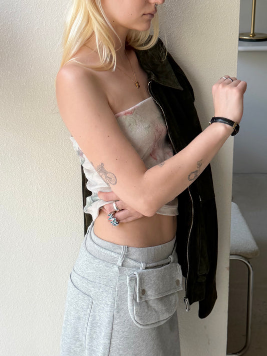 Pocket sweat skirt
