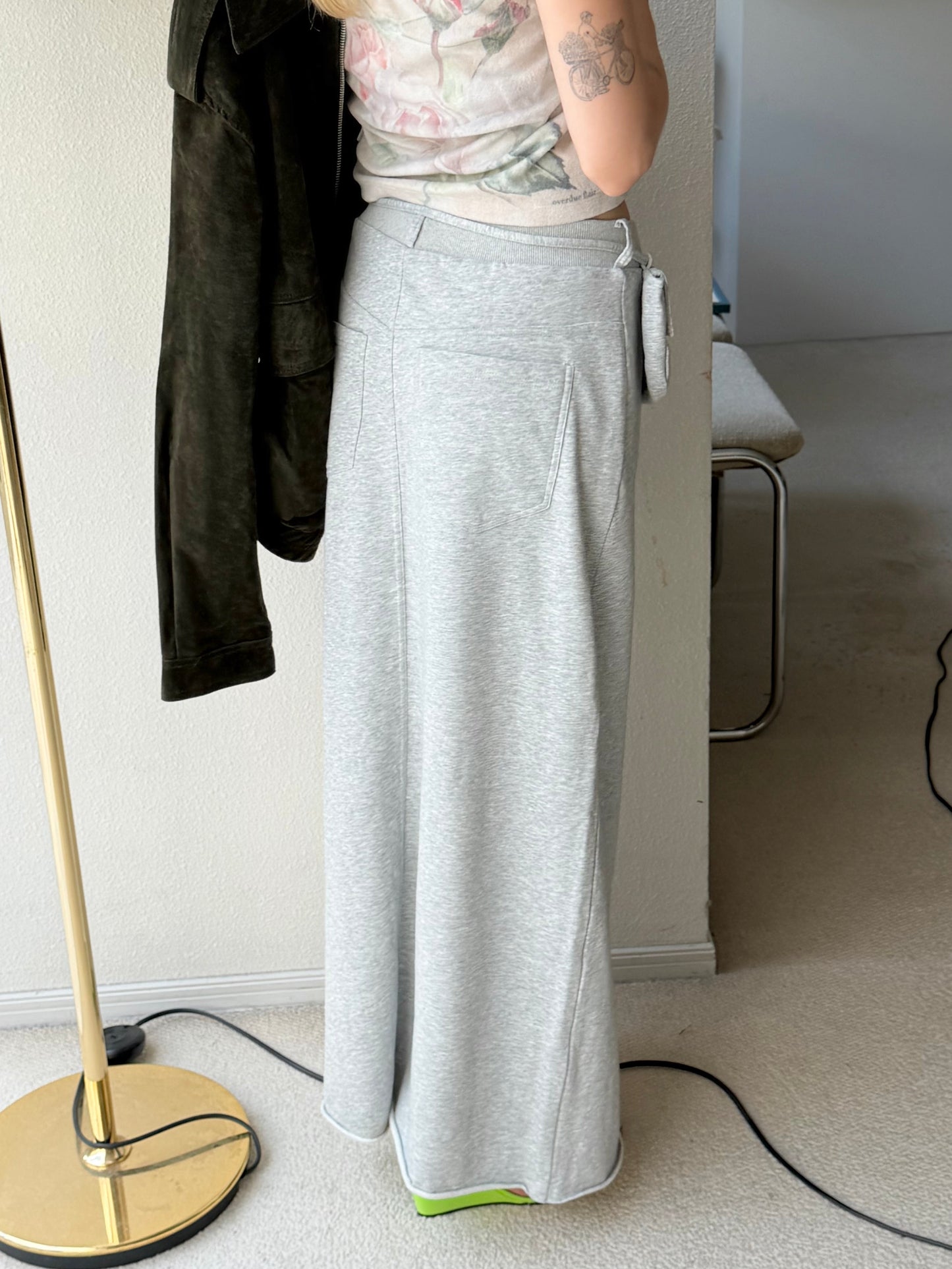 Pocket sweat skirt