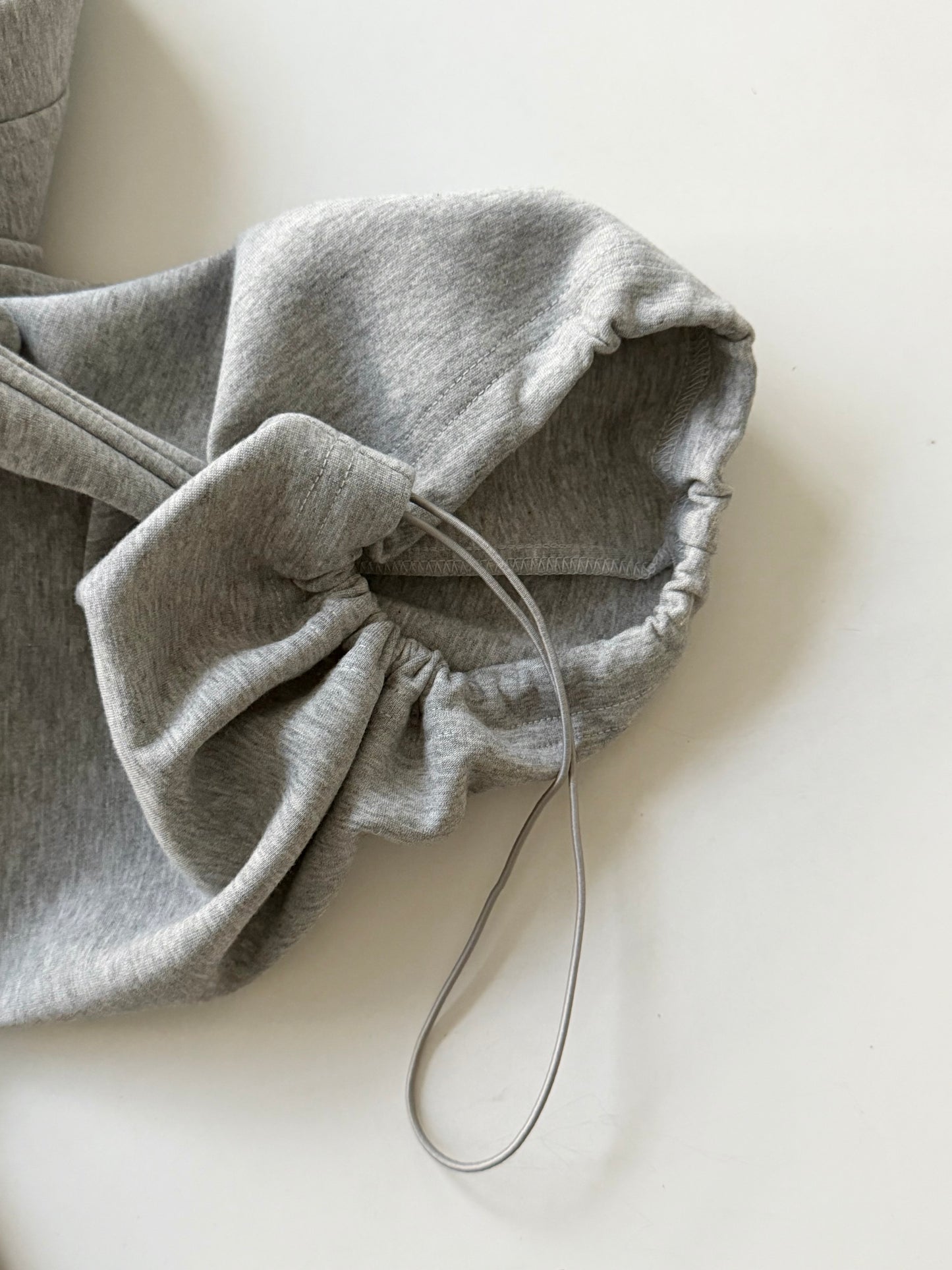 Bicolor sweat pants