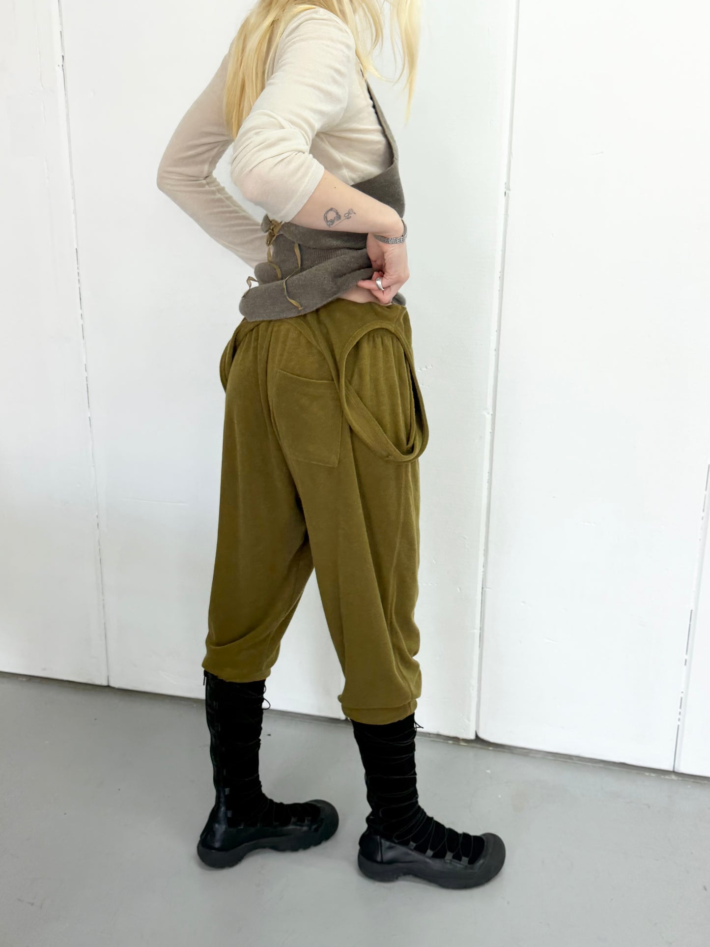 Tank docking sweat pants
