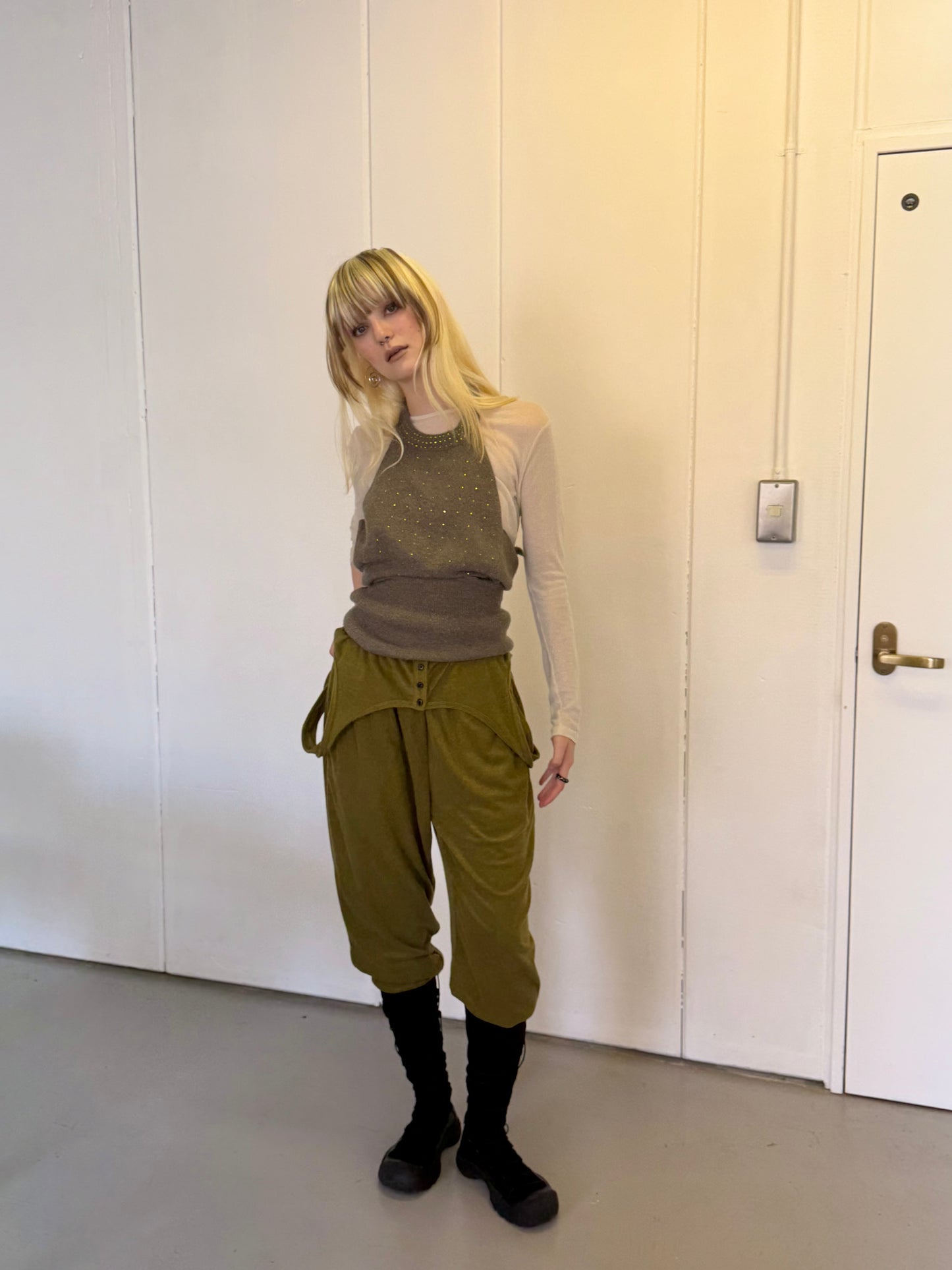 Tank docking sweat pants