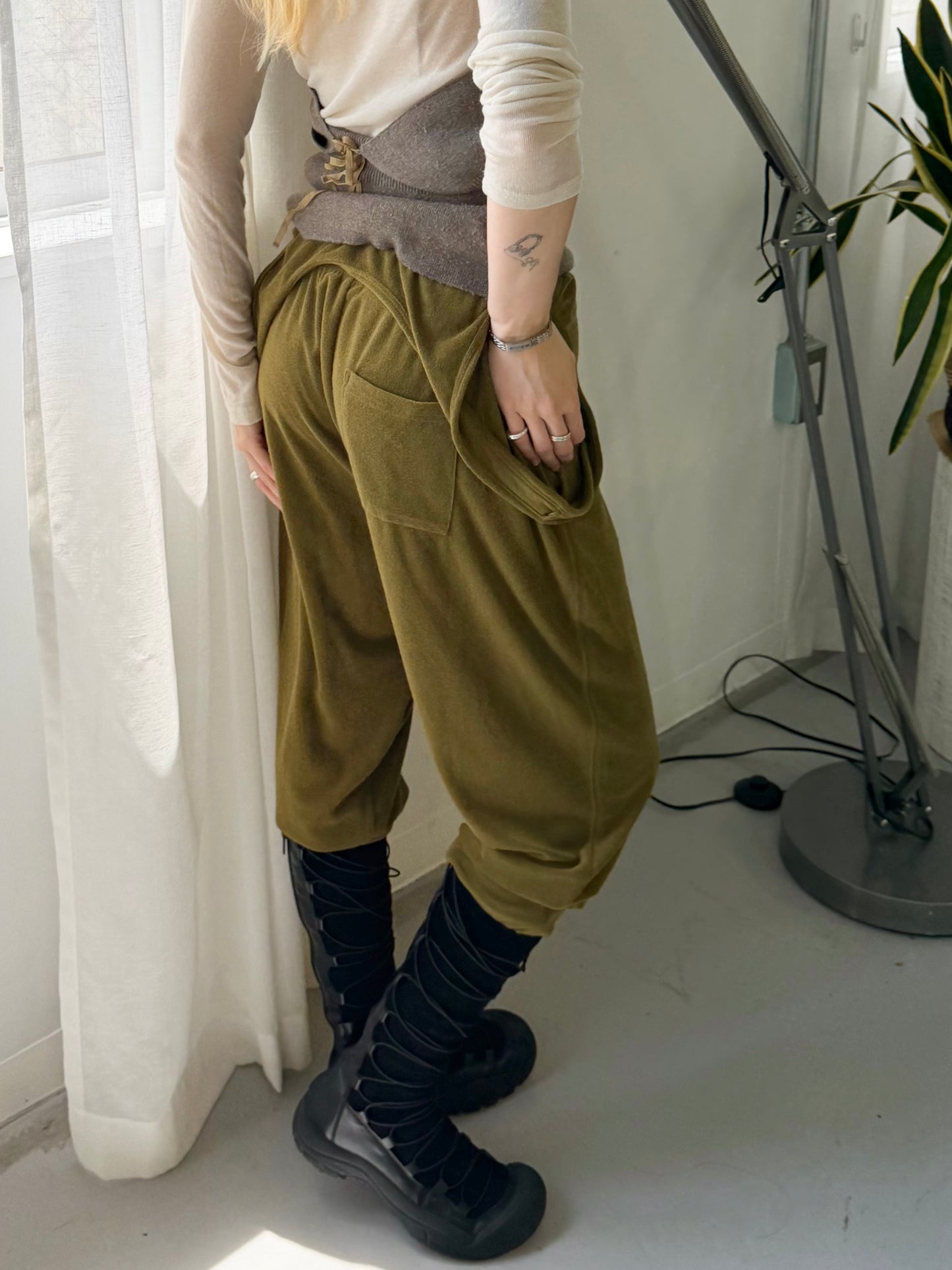 Tank docking sweat pants