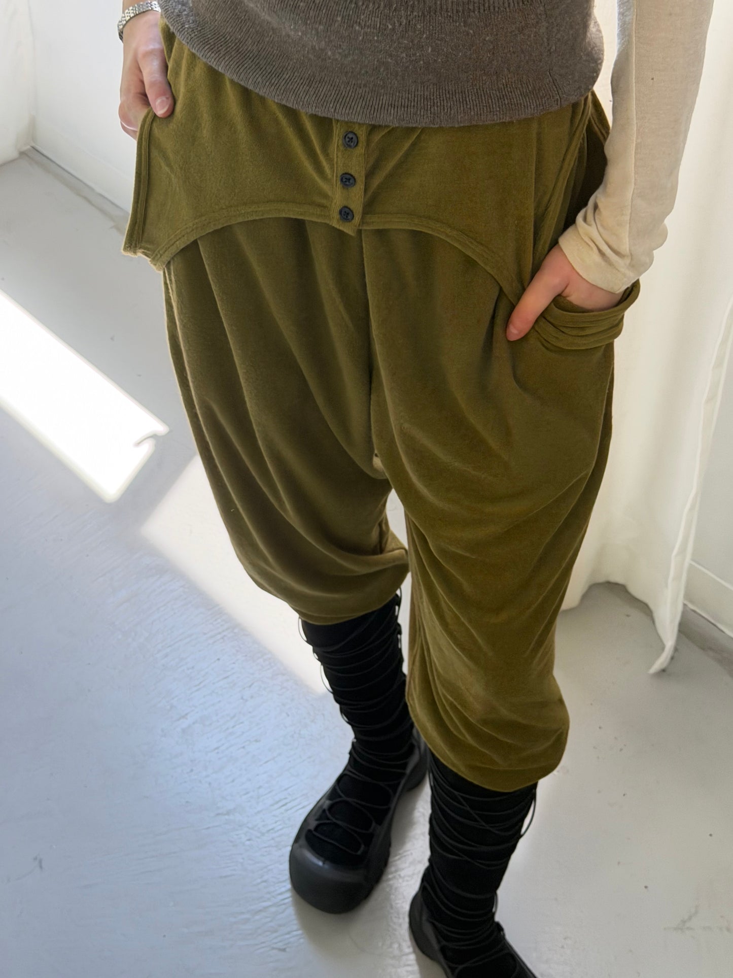 Tank docking sweat pants