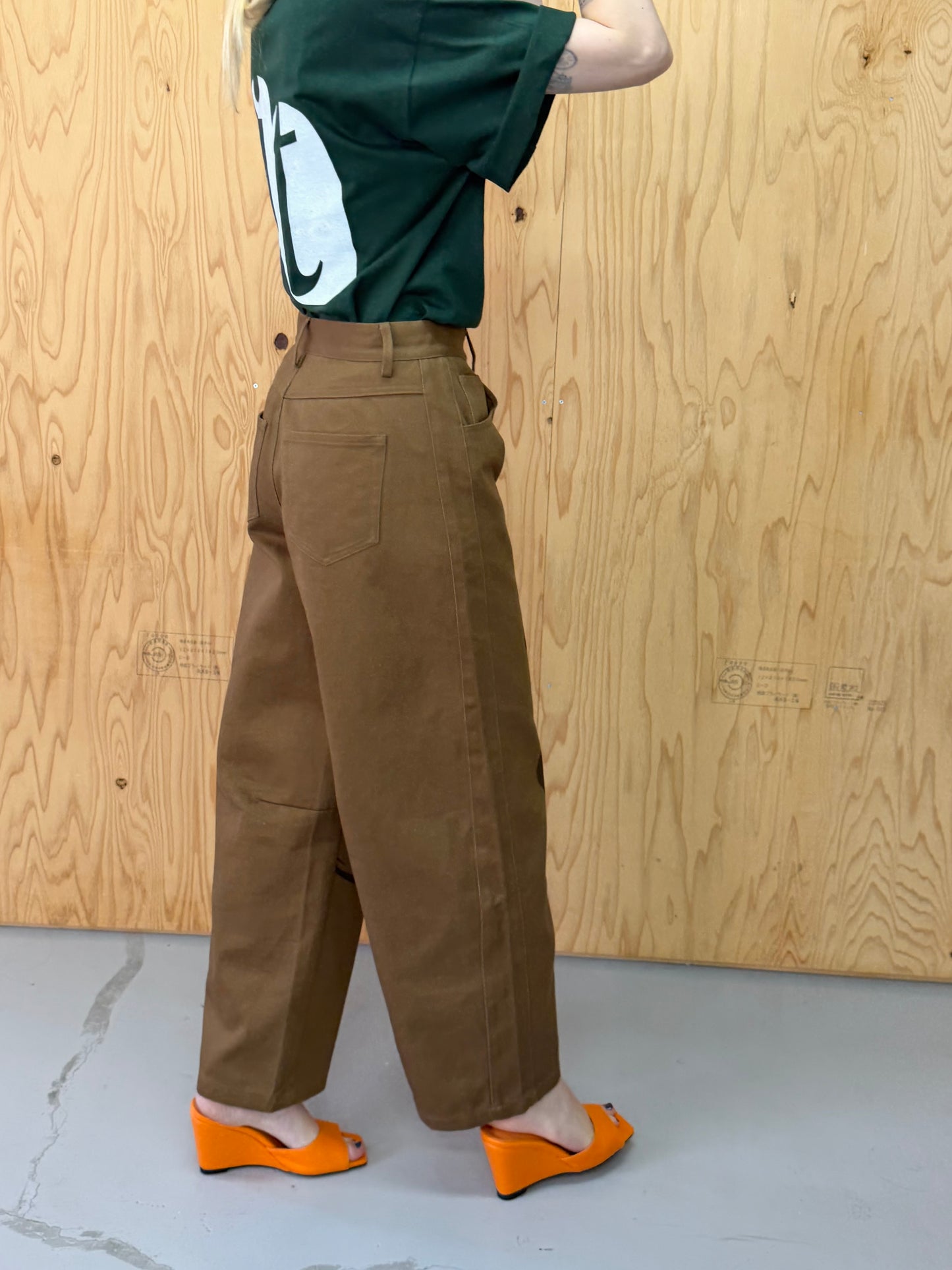Garden denim pants