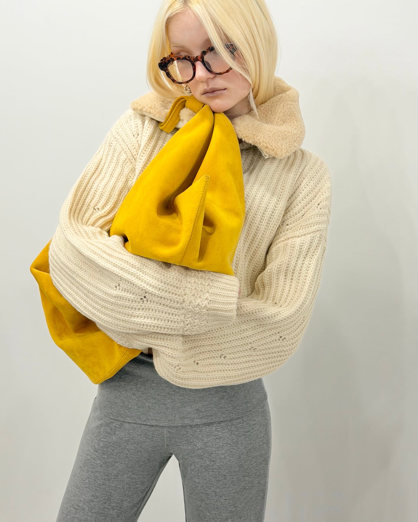 Frill megane set