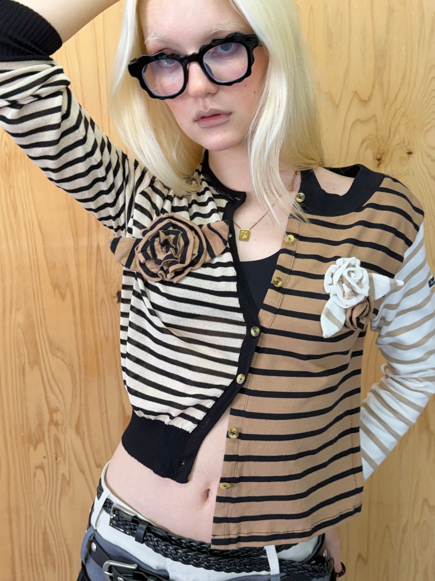 Frill megane set
