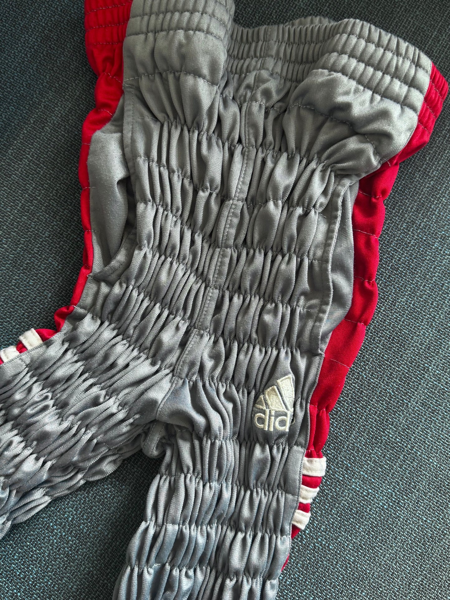 Gather jersey pants gray