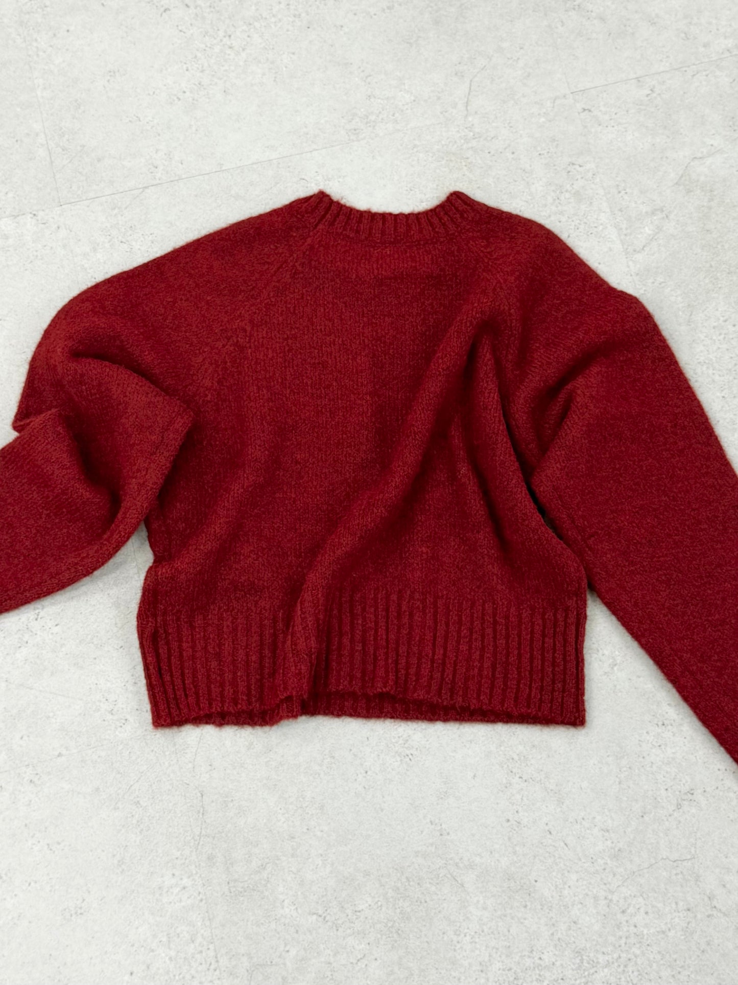 Waist muffler knit