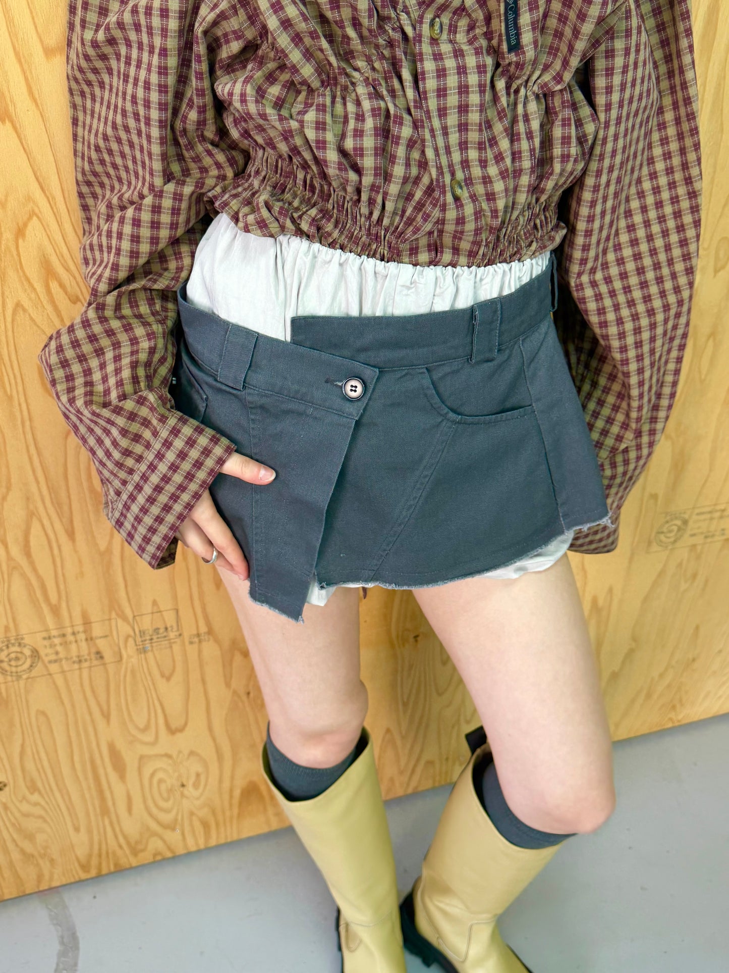 Wrap belt bloomers