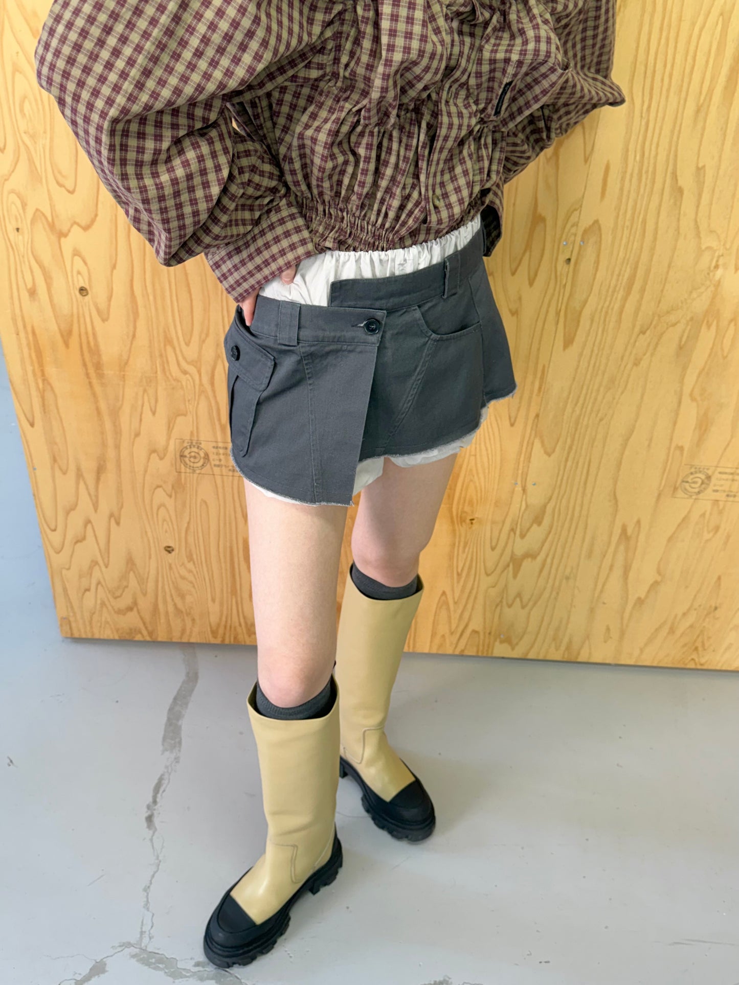 Wrap belt bloomers