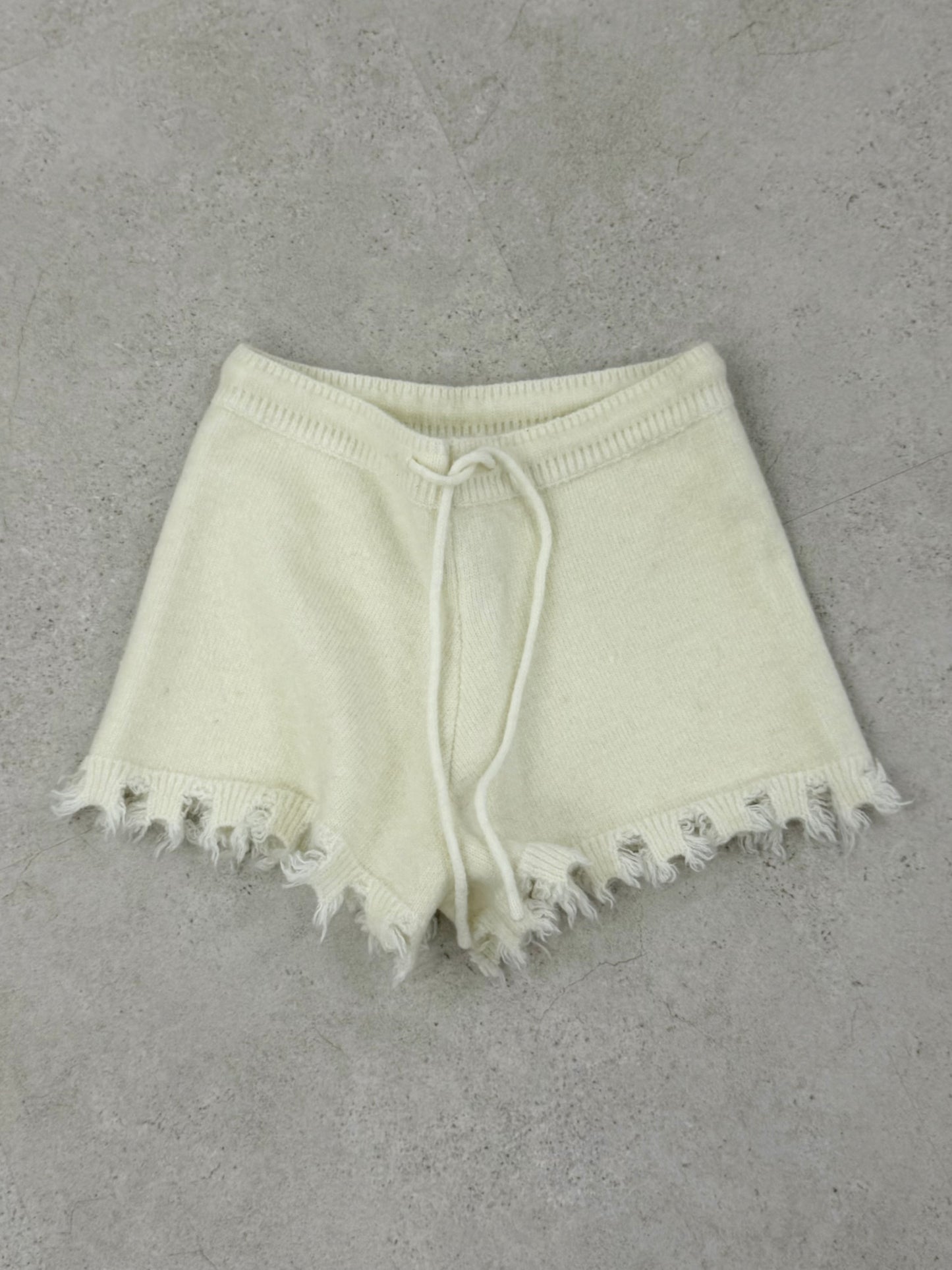 Boro knit pants