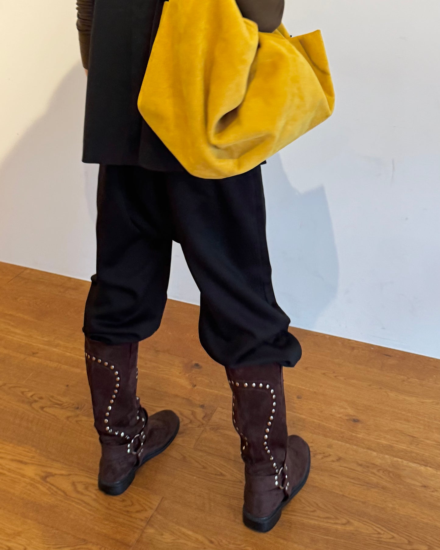 【10末再入荷予定】Studs long boots