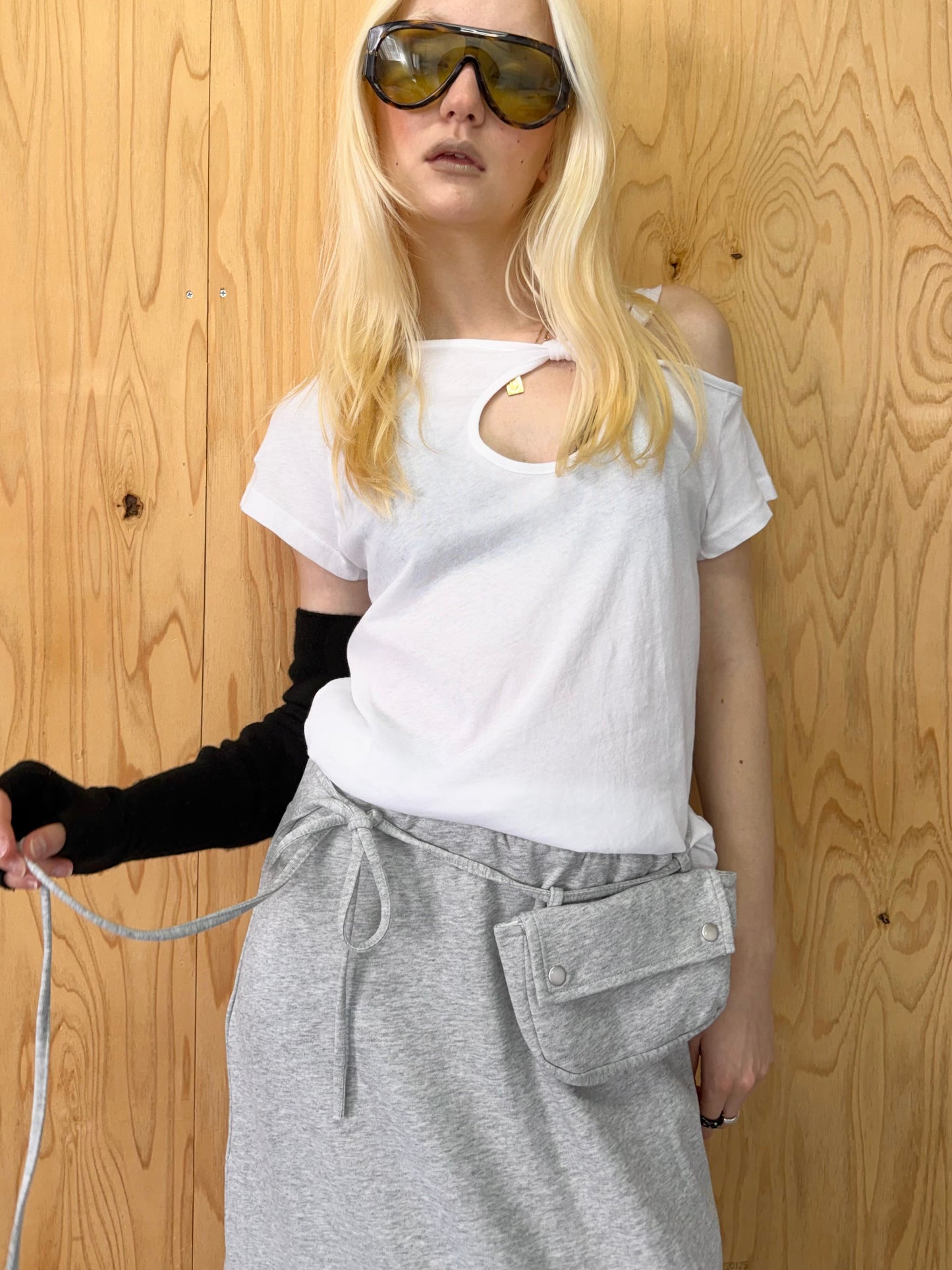 Pocket sweat skirt