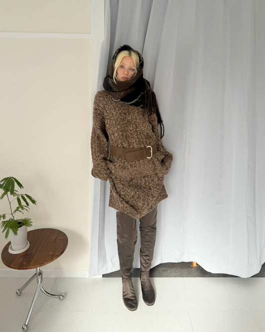 Pixelization knit set up