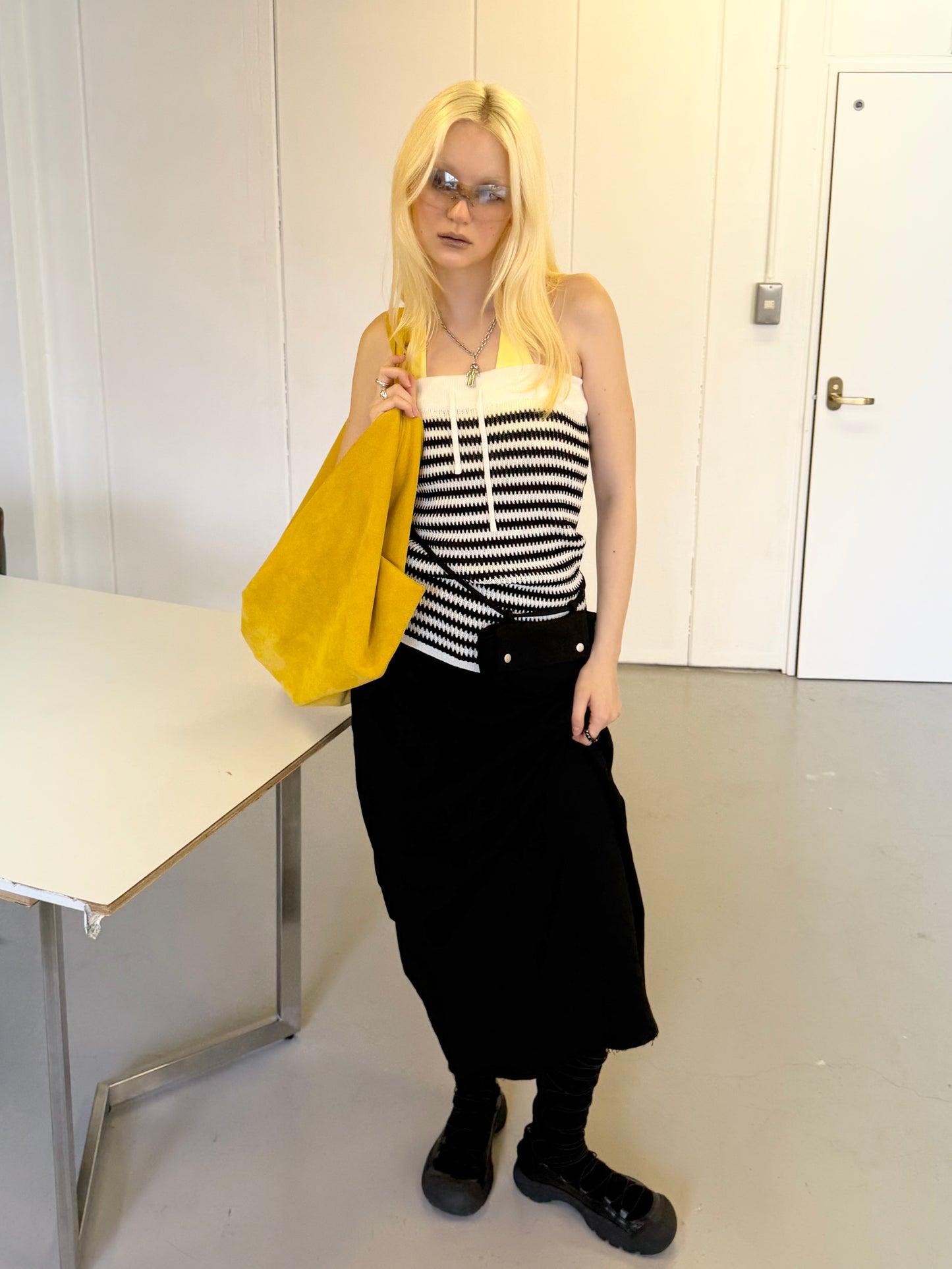 Pocket sweat skirt