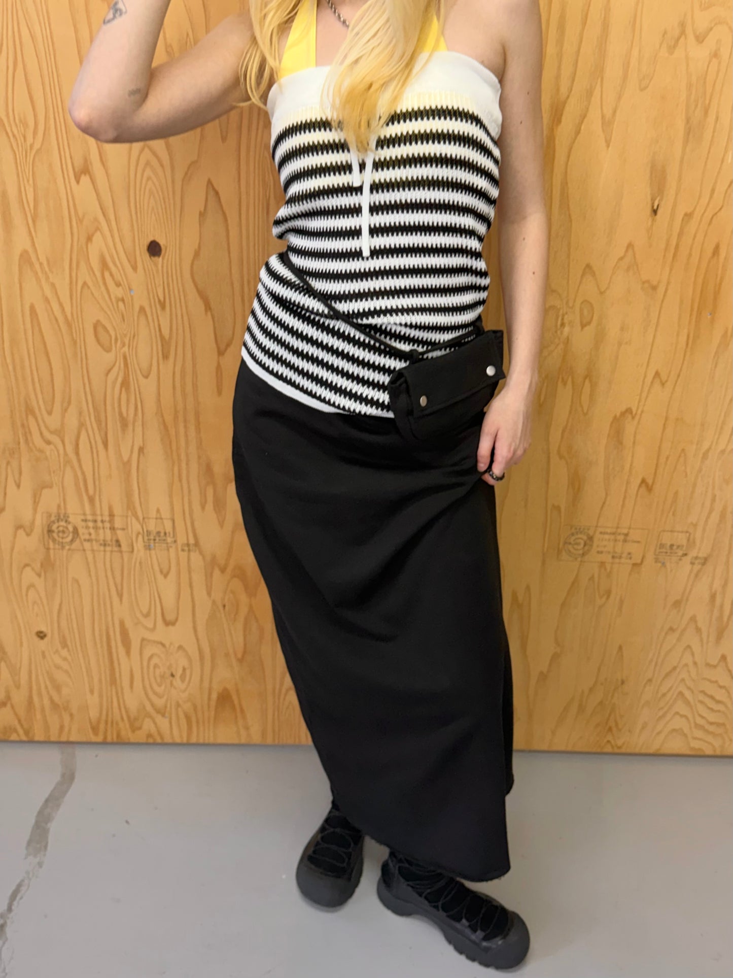 Pocket sweat skirt
