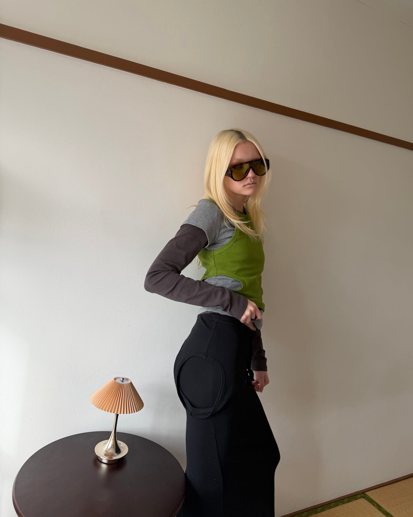 Tanktop pencil skirt