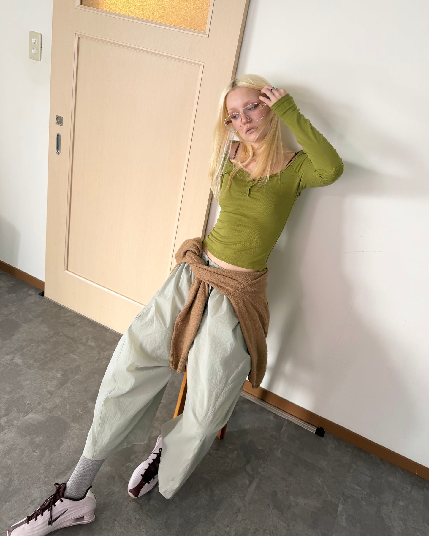 Maru line pants