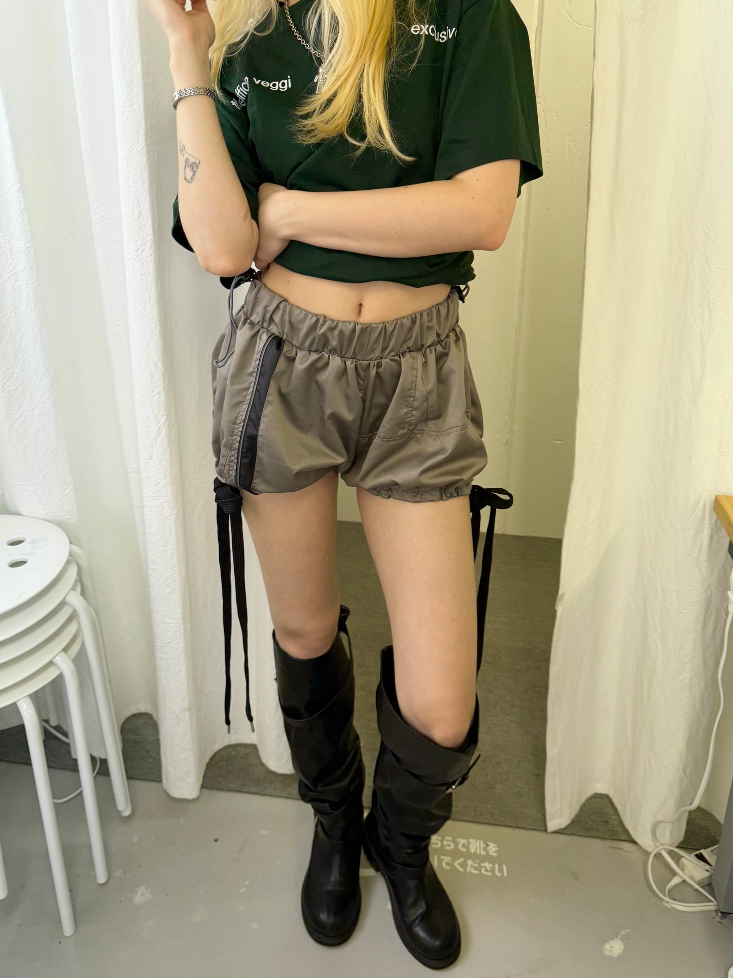 Drawers jersey pants gray