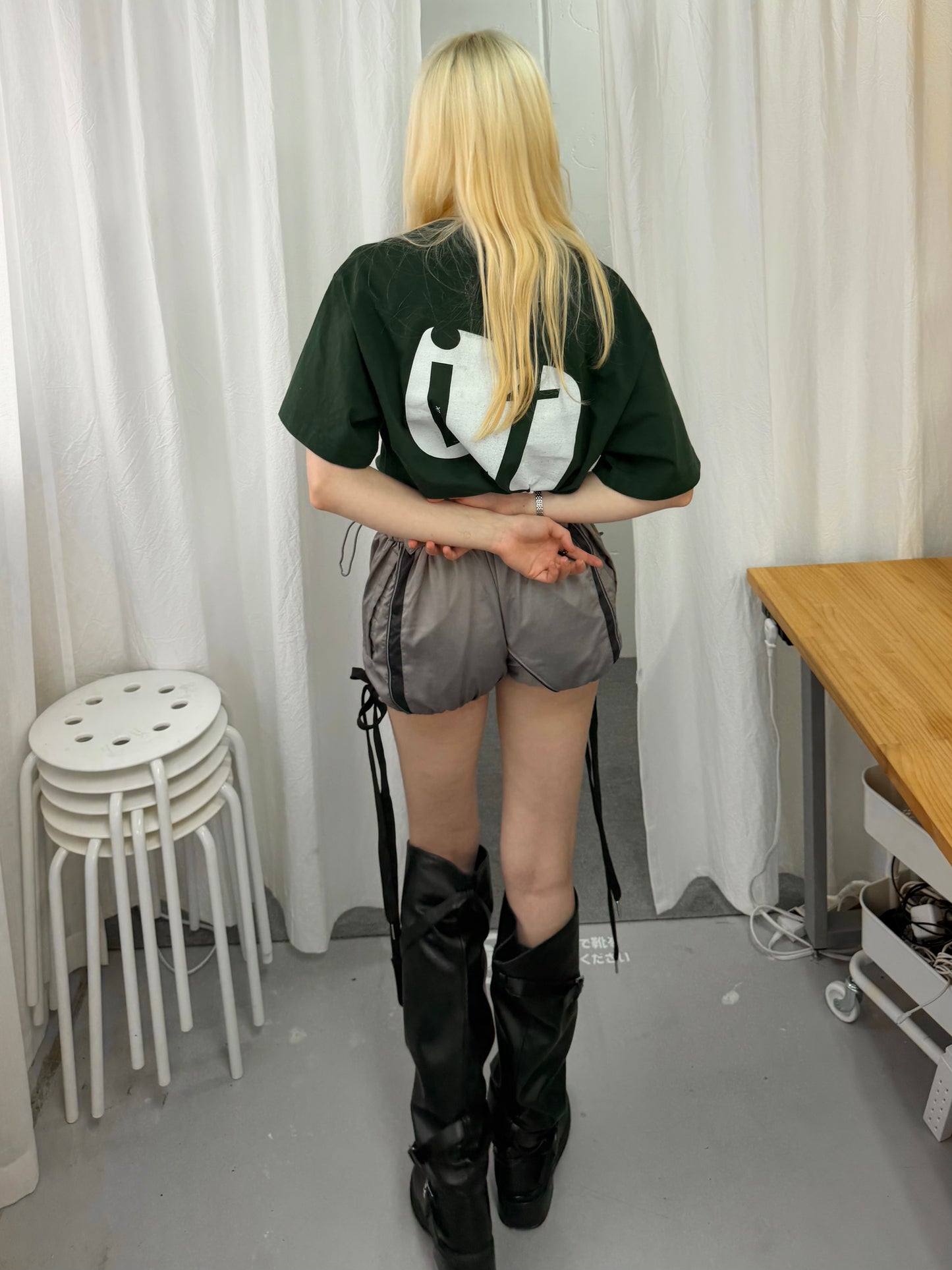 Drawers jersey pants gray