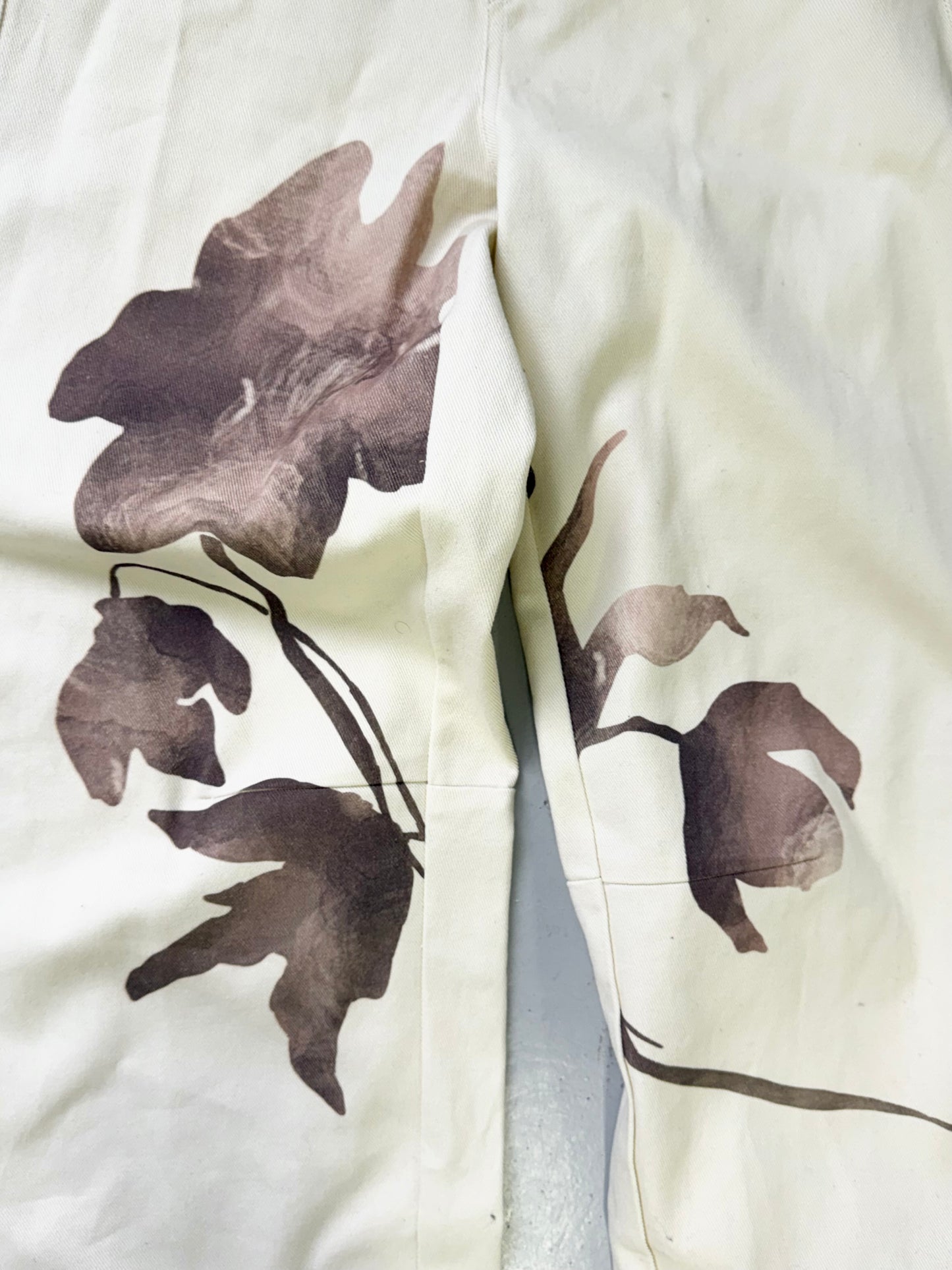 Garden denim pants